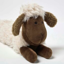 Rackhams Luxury Fabric Sheep Draught Excluder - thumbnail 4