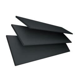 Rackhams Slate Smooth Finish Faux Wood Venetian Blinds with Strings  (130cm drop) - 240cm - thumbnail 4