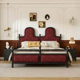 Rackhams Ingrid King Size /Super King Size Bed, Velvet - Super King Size - thumbnail 1