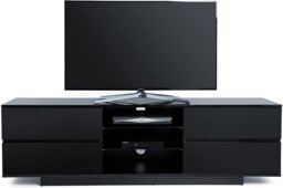 "Rackhams AVITUS High Gloss Black with 4-Black Drawers for 32""-65"" LED/OLED/LCD TV Cabinet - FULLY ASSEMBLED" - thumbnail 6