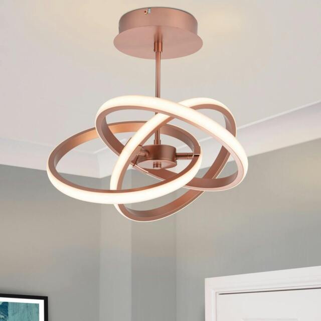 Rackhams Ridgley 3 Ring LED, Ceiling/Pendant Light - Copper - image 1