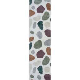 Rackhams Moodi Shaggy Multicolour Mingle Rug - 80X300 cm - thumbnail 1