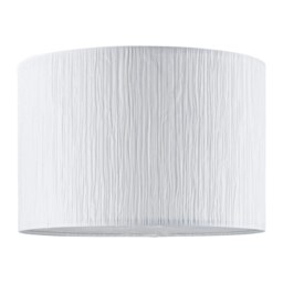 Rackhams Contemporary and Sleek Pendant Lighting Shade Crafted from Wrinkled White Paper - thumbnail 2