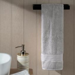 Rackhams Light Grey Egyptian Cotton Hand Towel - 4 Pack - thumbnail 1