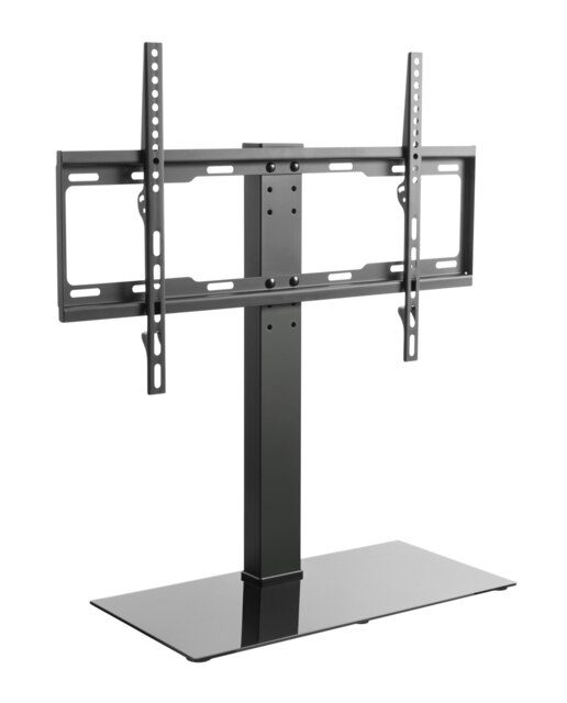 Rackhams Table top TV-Stand in black - adjustable - Black - image 1