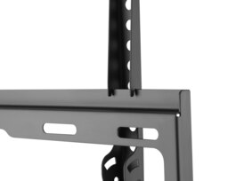 Rackhams Table top TV-Stand in black - adjustable - Black - thumbnail 3