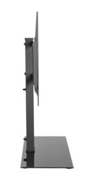 Rackhams Table top TV-Stand in black - adjustable - Black - thumbnail 5