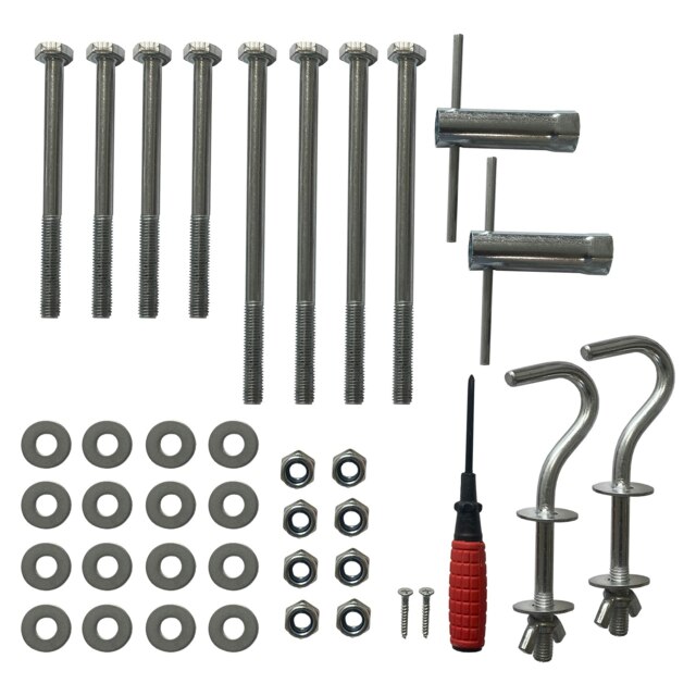 Rackhams Hardware Kit for Solid Pine Hammock Stand