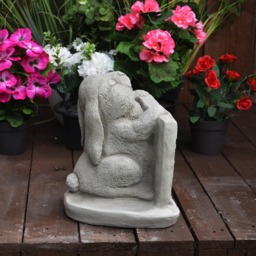 Rackhams Keep off the Grass' Bunny Garden Ornament - thumbnail 3