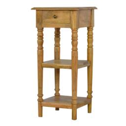 Rackhams Turned Leg Telephone Table - thumbnail 4