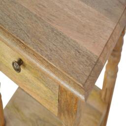 Rackhams Turned Leg Telephone Table - thumbnail 6