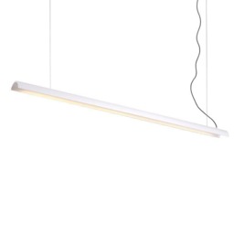 Rackhams 17 Watt LED 1300mm White Modern Linear Pendant Light - thumbnail 2
