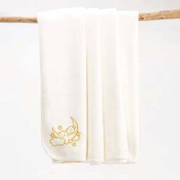 Rackhams Sleeping Baby- Blanket - Gold