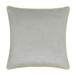 Rackhams Meridian Velvet Cushion Cover - Dove/Cylon - 45cm x 45cm - Dove/Cylon - 100% Polyester - thumbnail 4