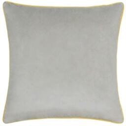 Rackhams Meridian Velvet Cushion Cover - Dove/Cylon - 45cm x 45cm - Dove/Cylon - 100% Polyester - thumbnail 2