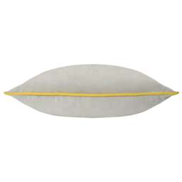 Rackhams Meridian Velvet Cushion Cover - Dove/Cylon - 45cm x 45cm - Dove/Cylon - 100% Polyester - thumbnail 3