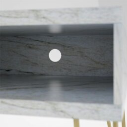 Rackhams Novogratz Athena TV-Stand White Marble - White - thumbnail 4