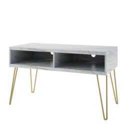 Rackhams Novogratz Athena TV-Stand White Marble - White - thumbnail 2