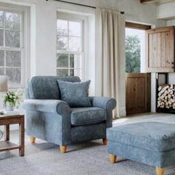 Rackhams Abingdon Armchair - Anthracite - thumbnail 2