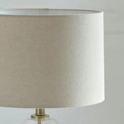 Rackhams East Antique Brass Table Lamp - thumbnail 4