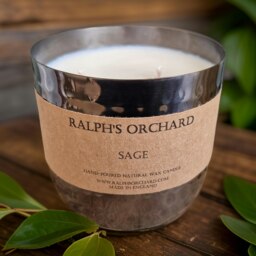 Rackhams Sage Purification Candle - Silver Tin - thumbnail 4