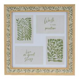 Rackhams Tundra Single Photo Frame - Brown - Brown - 100% Mixed - thumbnail 1