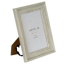 Rackhams Alba Single Photo Frame - White - White - 100% Mixed - thumbnail 4