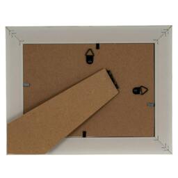 Rackhams Alba Single Photo Frame - White - White - 100% Mixed - thumbnail 3