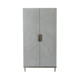 Rackhams Lilly Wardrobe - Grey Oak Veneer - Grey Oak Veneer