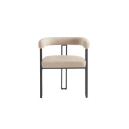Rackhams Bloom Dining Chair - Oatmeal - Pack of 2 - Oatmeal Soft Weave - thumbnail 1