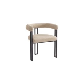Rackhams Bloom Dining Chair - Oatmeal - Pack of 2 - Oatmeal Soft Weave - thumbnail 3