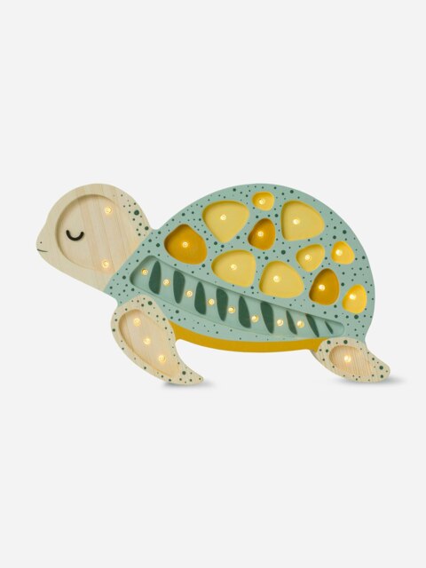 Rackhams Turtle Lamp in Green (22 x 38 x 5.5 cm) - Green - One size - image 1