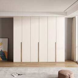 Rackhams Sid Wardrobe, Creamy White - B(1400mm*2400mm)