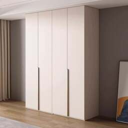 Rackhams Sid Wardrobe, Creamy White - B(1400mm*2400mm) - thumbnail 3