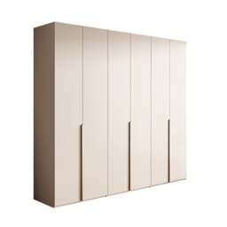 Rackhams Sid Wardrobe, Creamy White - B(1400mm*2400mm) - thumbnail 4