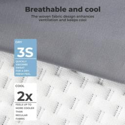 Rackhams Ergonomic Butterfly Neck Pillow for Side Back Stomach Sleepers Washable - thumbnail 6