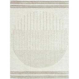 Rackhams Fossay Shag-Washable Beige Brown Green Grey Global High Pile Rug - 200 x 275 cm - thumbnail 2