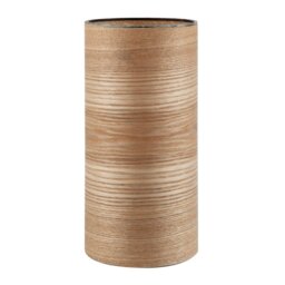 Rackhams Bamboo Wood Effect Table Lamp with Black Birds and Trees Inner Lining - thumbnail 3