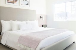 Rackhams Zahra Blush Pink Blanket/Throw - Blush Pink - 228x254cm - thumbnail 3