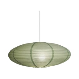 Rackhams Villo 60 - Lamp shade - Dusty green - Green - Paper - 1 - thumbnail 1