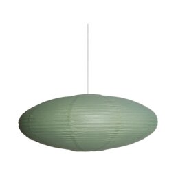 Rackhams Villo 60 - Lamp shade - Dusty green - Green - Paper - 1 - thumbnail 2