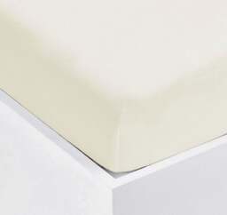 Rackhams 2 Pack Jersey Interlock Sheets - Lemon - 70cm x 140cm - Jersey Fitted Cot Sheets - thumbnail 2
