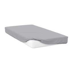 Rackhams 200 Thread Count Egyptian Cotton Fitted Sheet - Platinum - Platinum - Superking - 100% Egyptian Cotton - thumbnail 4