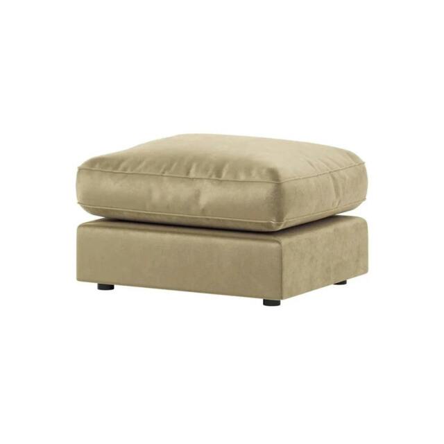 Rackhams Gavelle Living Room Furniture Range - Footstool - Plush Mink - image 1