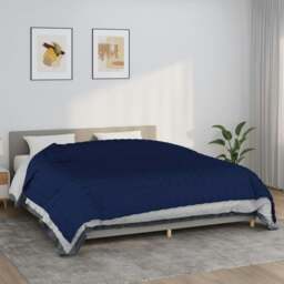 Rackhams Weighted Blanket Blue 235x290 cm 11 kg Fabric - thumbnail 1