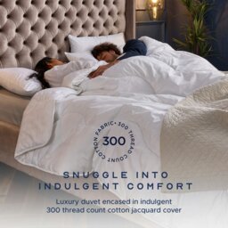 Rackhams Indulgent Cotton Duvet - King - 10.5 - Ideal for All Seasons - thumbnail 2