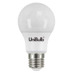 Rackhams UniBulb LED GLS E27 470lm 4.2W 2700K (Warm White) Light Bulb - Pack of 2 - thumbnail 3