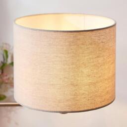 Rackhams Marston Satin Nickel Table Lamp - thumbnail 4