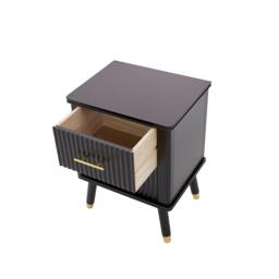 Rackhams Cozzano 2 Drawer  Bedside Table - White - thumbnail 6