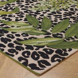 Rackhams Tropicana Leaf – Indoor & Outdoor Rug - 120X170 cm - thumbnail 4